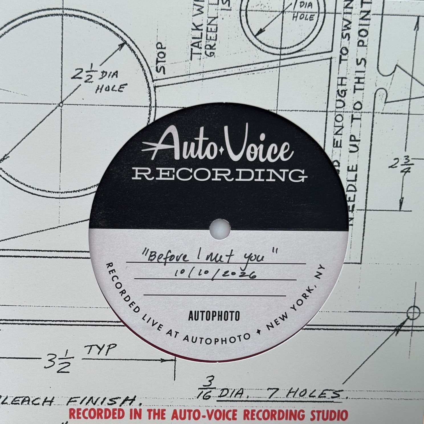 the record sleeve